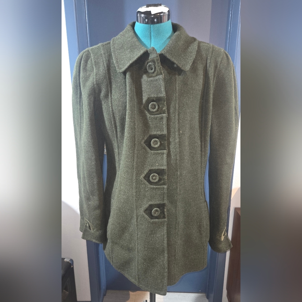 Oscar de la Renta Size 14 vintage wool coat